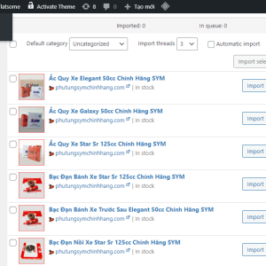 Plugin lấy dữ liệu sản phẩm, nội dung tự động External Importer Pro plugin
