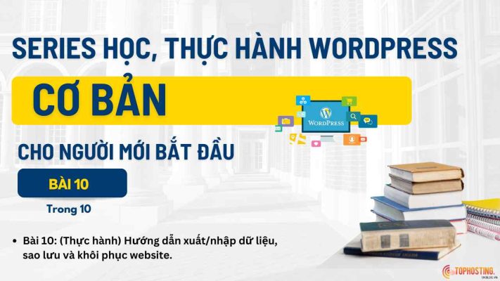 xuất/nhập dữ liệu sao lưu và khôi phục website