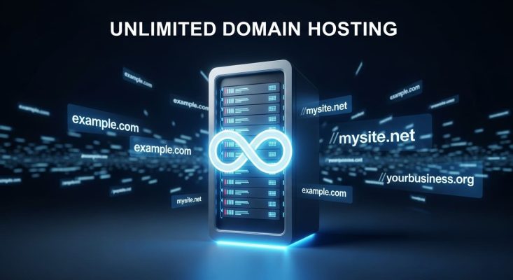 Hosting không giới hạn tên miền
